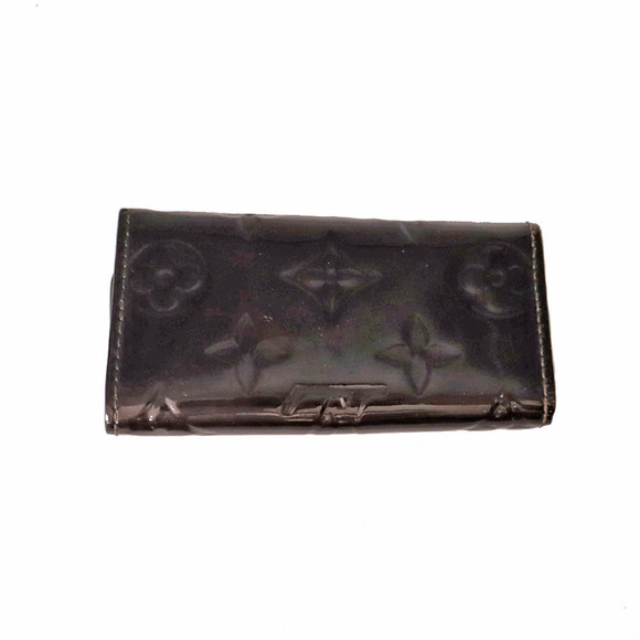 Louis Vuitton Purple Amarante Key Multicle Case Vernis Patent - Picture 1 of 6
